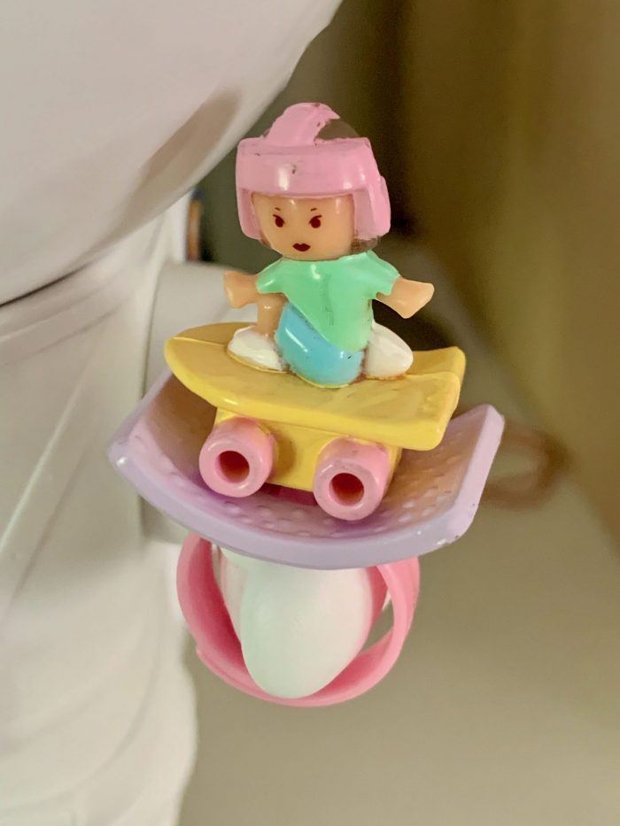 Sammie on a Skateboard