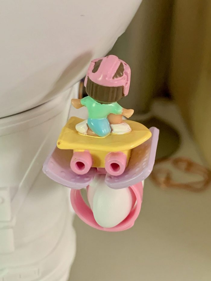 Sammie on a Skateboard