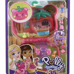 Ourson fraise avec jardin