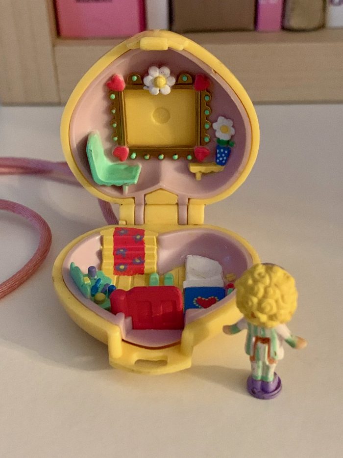 Polly in her Bedroom Locket