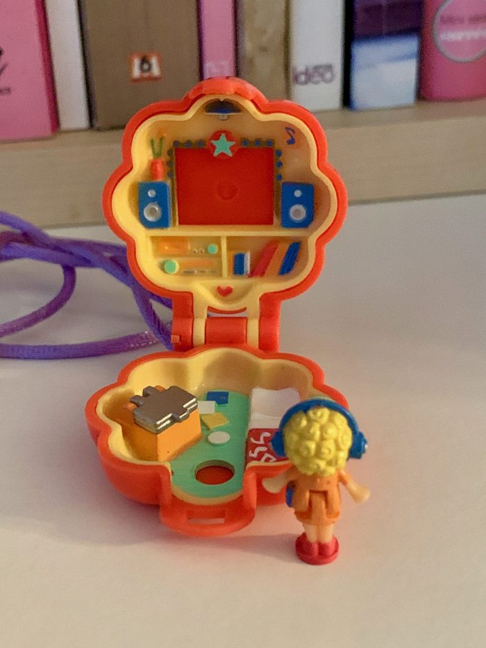 Polly in her Music Locket