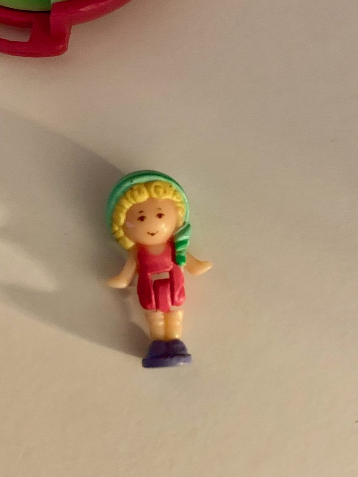 Polly in her Keep-Fit Locket