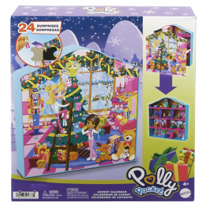 Coffret Calendrier De L’Avent - Maison De Pain D’Épices Bleu 2024