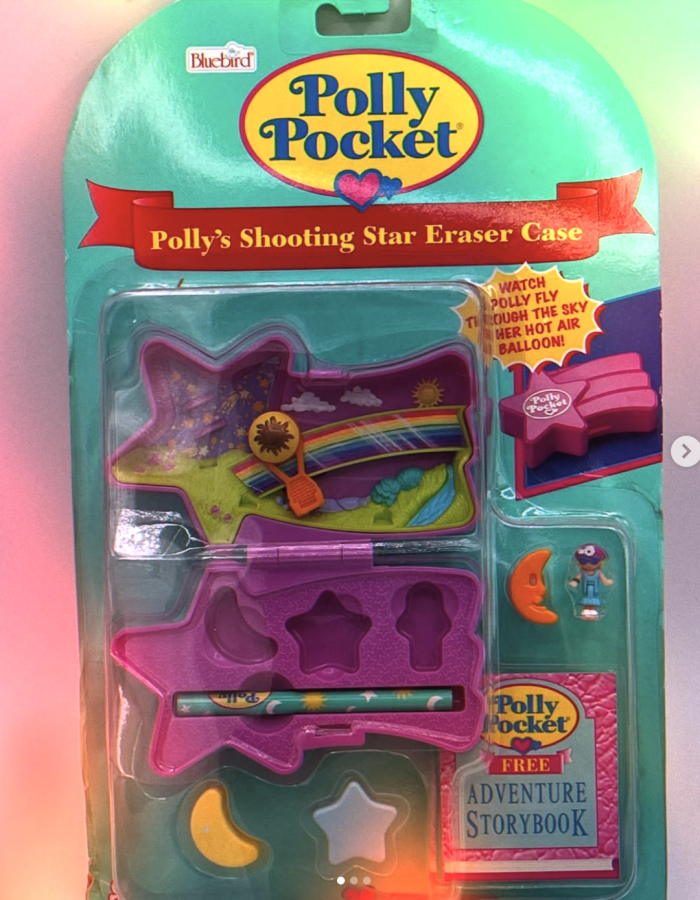 Polly's shooting Star Eraser Case