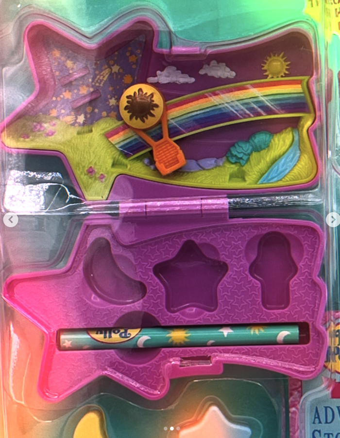 Polly's shooting Star Eraser Case