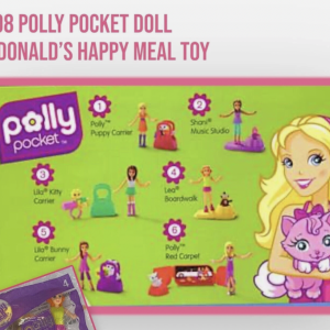 Happy Meal Polly Pocket 2008