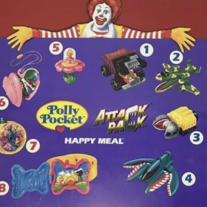 Happy Meal Polly Pocket 1994