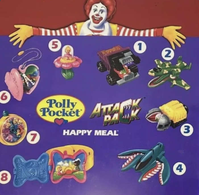 Happy Meal Polly Pocket 1994