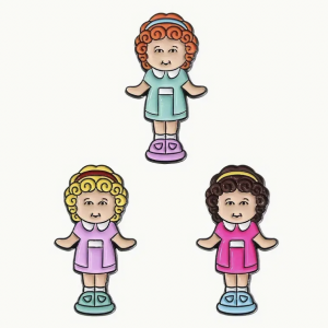 2024 - Lot de 3 pin's Polly Pocket