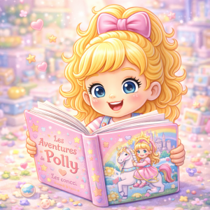ChatGPT Polly lit par les aventures magiques Trendy Tronics Télévision