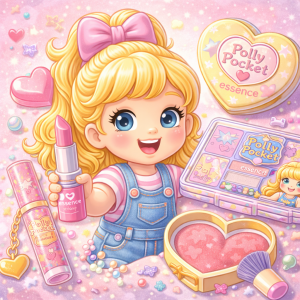 Polly pocket et ses produits de beauté Trendy Tronics Télévision