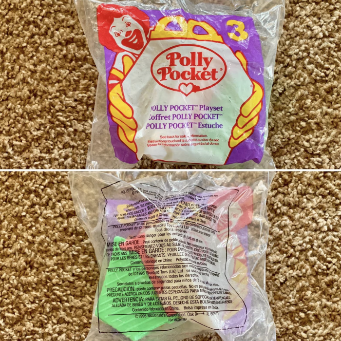 Happy Meal Polly Pocket 1995
