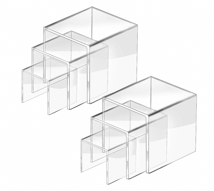 Rehausseurs-transparents Rehausseurs transparents