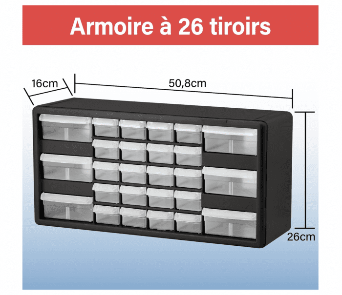 Bloc à tiroirs