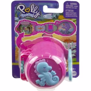 Polly Pocket Pocket On The Go Fun Seahorse Mini-coffret hippocampe
