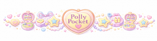 ChatGPT Diviseur pastel et cœur de Polly Pocket